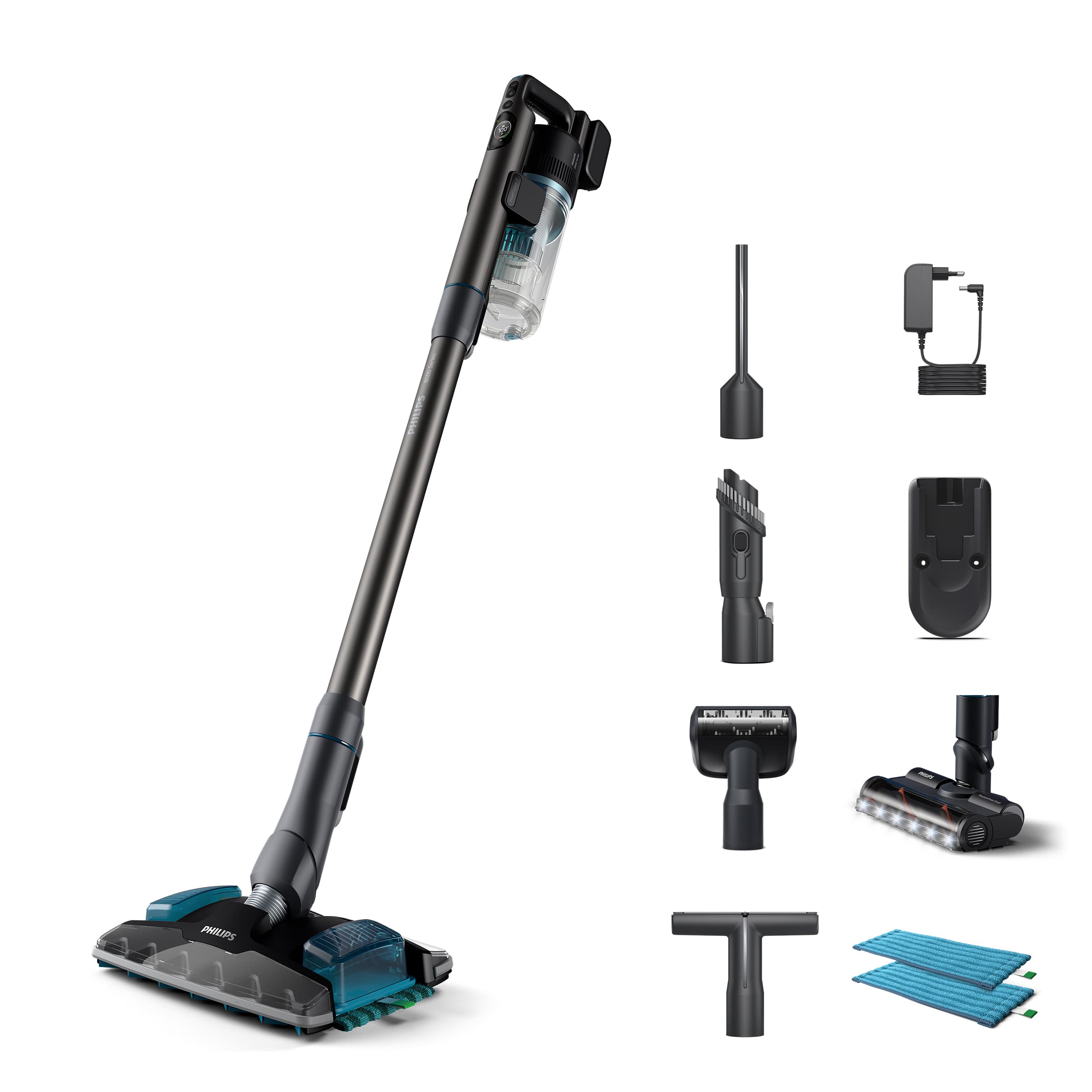 Philips 8000 Serie Steelstofzuiger Aqua Plus XC8057/01
