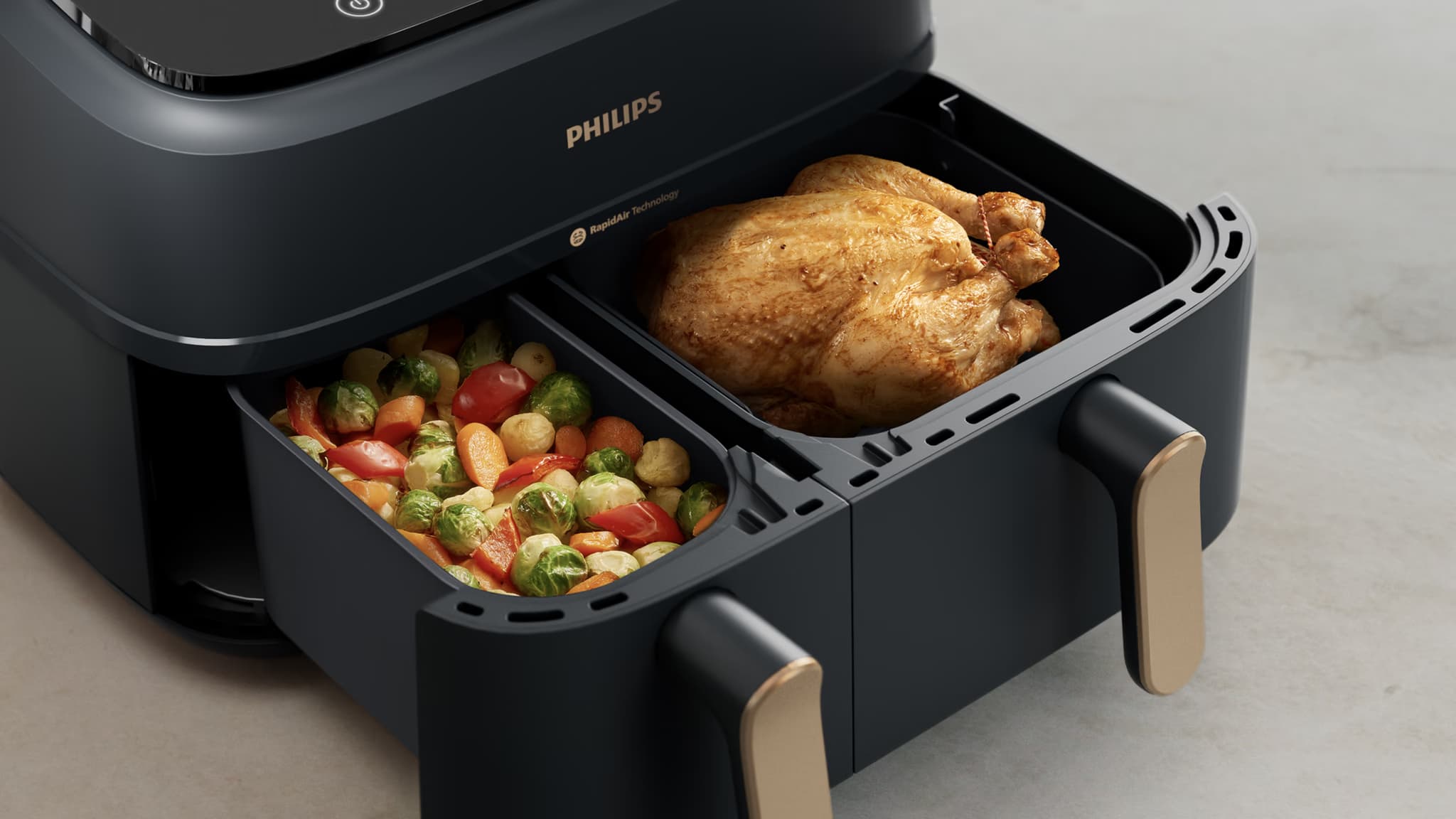 Philips Dual Basket Airfryer NA352/00