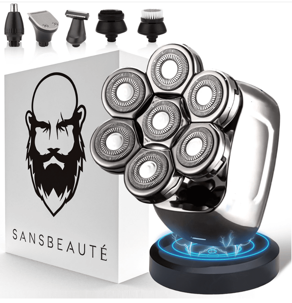 Sansbeauté 6 in 1 Scheerapparaat - SkullSharp PRO