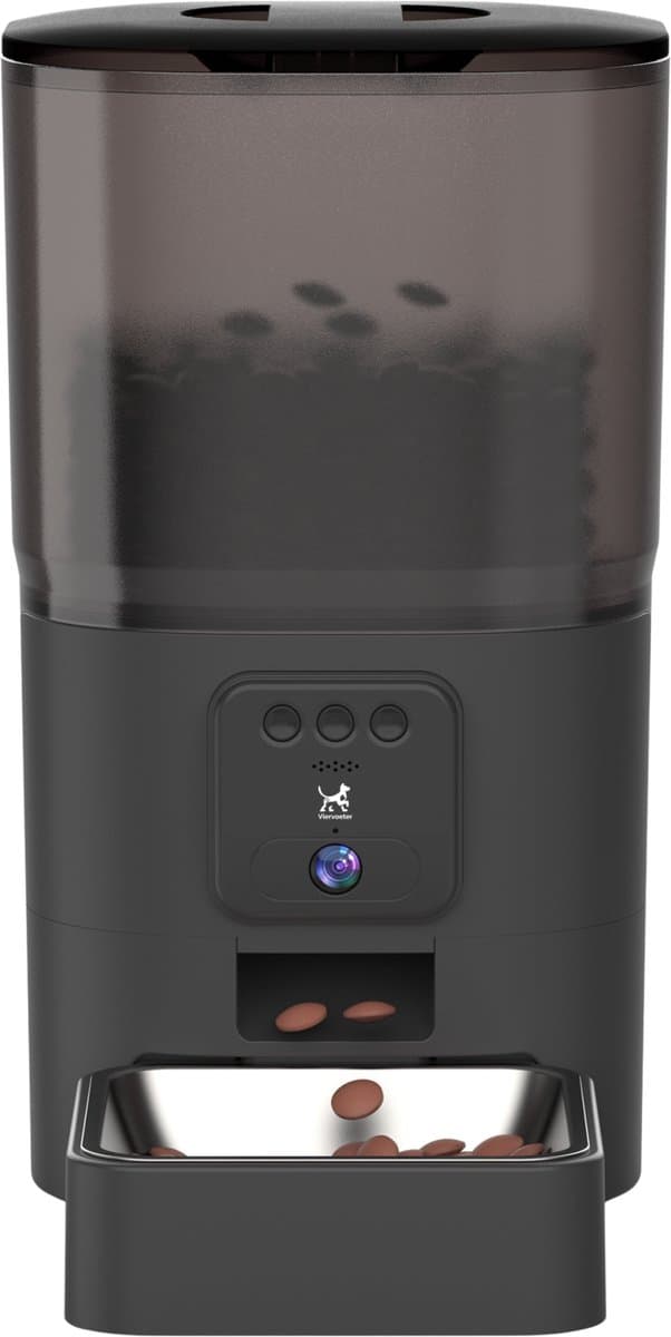 Viervoeter Feed Pro Automatische Voerbak 6L met HD Camera en Audio
