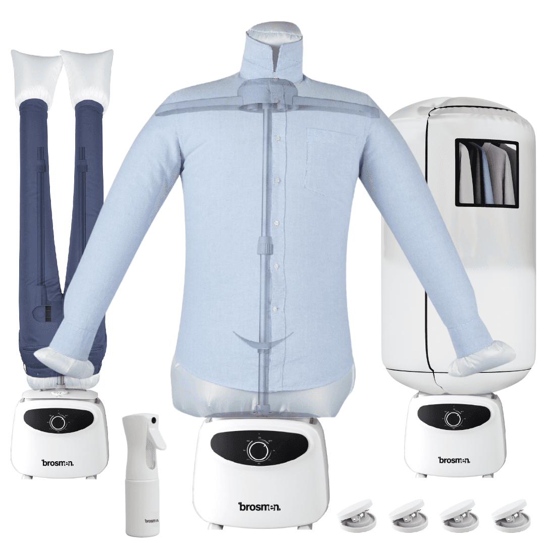 Brosmen Smooth Air strijkpop met droogzak